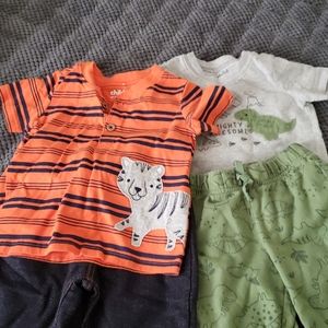 Two carter's outfits